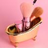 Buy cheap Anti Water Mini Plastic Bathtub Container Smooth Makeup Brush Container from wholesalers