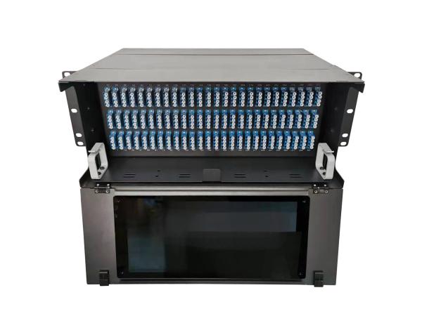 Buy cheap 4U 144 288 Port MTP MPO LC SC FC ST Fiber Optic Patch Panel from wholesalers