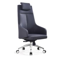 Buy cheap Tilting Cowhide Executive Leather Office Chair High Density product