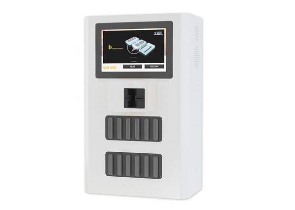 FCC CE Certificated Shared Power Bank Rental Station Machine With Credit Card
