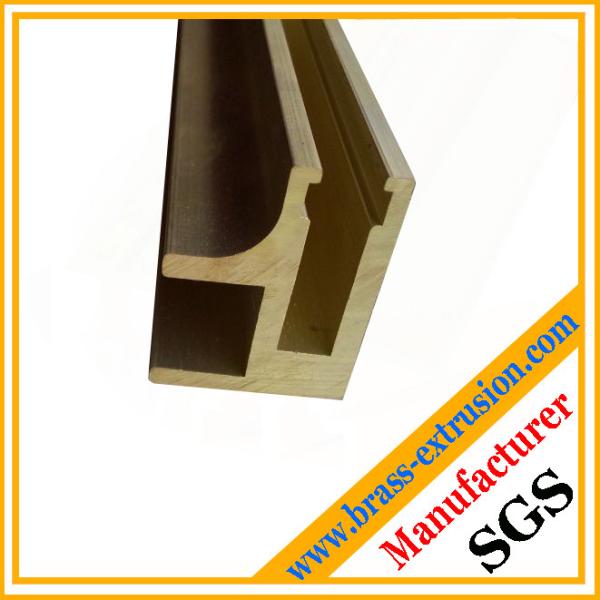 Buy cheap rail brass extrusion sections from wholesalers