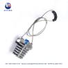 Buy cheap Aluminum FTTH Figure 8 7KN 7mm Drop Cable Clamp from wholesalers
