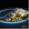 Buy cheap Hainan Airline Architecture Model City 1/1000 Nanhai Island landscape from wholesalers