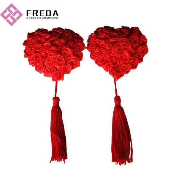 Buy cheap FN008 Manufacturing of Sexy Adhesive Rose Heart Nipple Covers from wholesalers