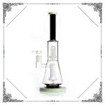 Birdcage Percolator Tabacco Glass Bongs Tall Perc Hookah Bongs White Showerhead