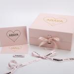 Custom Hair Packaging Boxes Foldable Hair Extension Magnetic Packaging Box