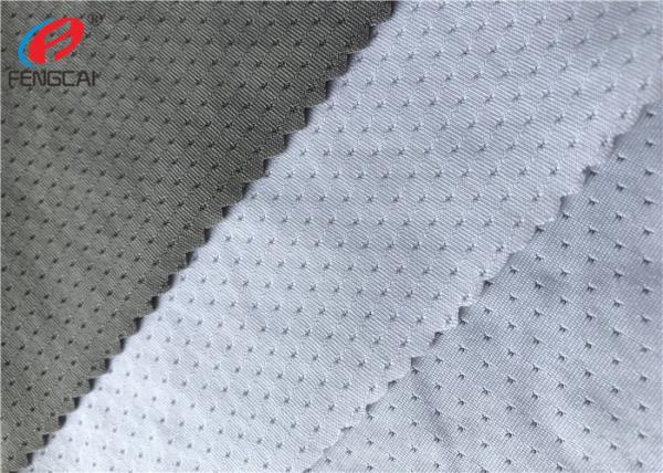Buy cheap 160Gsm Polyester Spandex 4 Way Stretch Mesh Fabric Weft Knitted Fabric from wholesalers