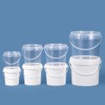 Customized Logo IML Food Packaging Bucket for Peanut Butter Sauces and Cotton
