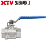 Thread Connection 2PC NPT Internal Thread Forged Steel Material Floating Ball