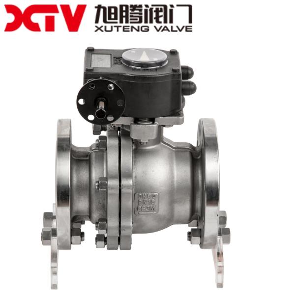 Buy cheap High Platform Flanged Floating Ball Valve 150LB with Durable Stainless Steel Material from wholesalers