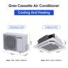 Buy cheap 24000Btu Central Air Conditioning Ac Cassette Horizontal Fan Coil Unit Fcu Units Conditioners Ceiling Fans White Power Building from wholesalers