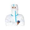 Buy cheap Disposable Medical Non-Woven Siamese Isolation Clothing PE Film Breathable Protective Film Isolation Clothing from wholesalers