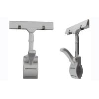 Buy cheap ABS Stanchion Price Tag Holder Clip , White Promotional Thumb Clips product