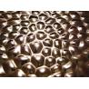 Buy cheap Grade 304 2B/BA finish 0.8mm Thickness Ripple Honeycomb stainless steel texture seamless metal plate from wholesalers