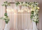 SVHC No Deformation Artificial Silk Flowers For Wedding Arch