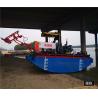 Buy cheap 2.5m Length, 95KW ,3500m3,Amphibious Aquatic Weed Harvester Crawler Type Water Weed Harvester from wholesalers