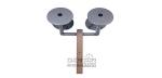 Park Wood outdoor Exercise Equipment Tai Chi Spinner For Arm Training