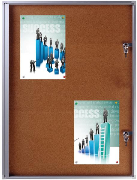 Buy cheap Square Landscape Silver 35mm Lockable Poster Case from wholesalers