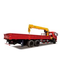Buy cheap 16 Ton Hydraulic Lorry Truck Mounted Crane 360 Degree Rotation For Construction product
