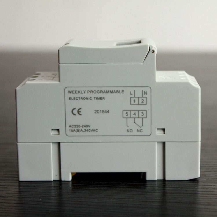 Microcomputer Electronic Programmable Digital TIMER SWITCH Time Relay Control 110/220V AC 16A Din Rail Mount