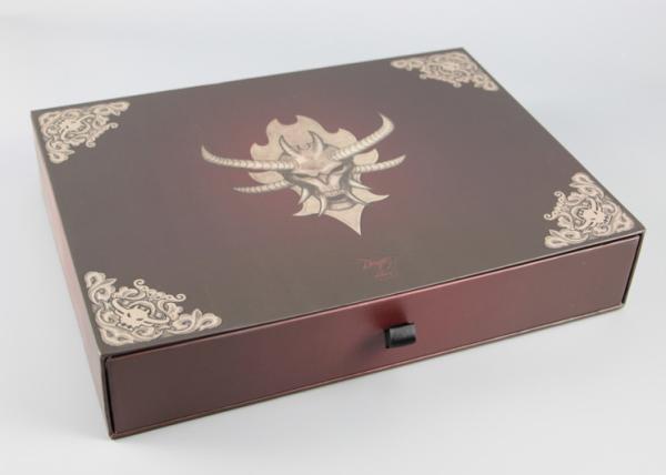 Buy cheap Matte Lanimated Flip Top Gift Box , Custom Paperboard Boxes With Debossing from wholesalers