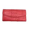 Buy cheap Exotic Real Crocodile Skin Women Large Trifold Wallet Genuine Alligator Leather Female Card Holders Lady Phone Clutch from wholesalers