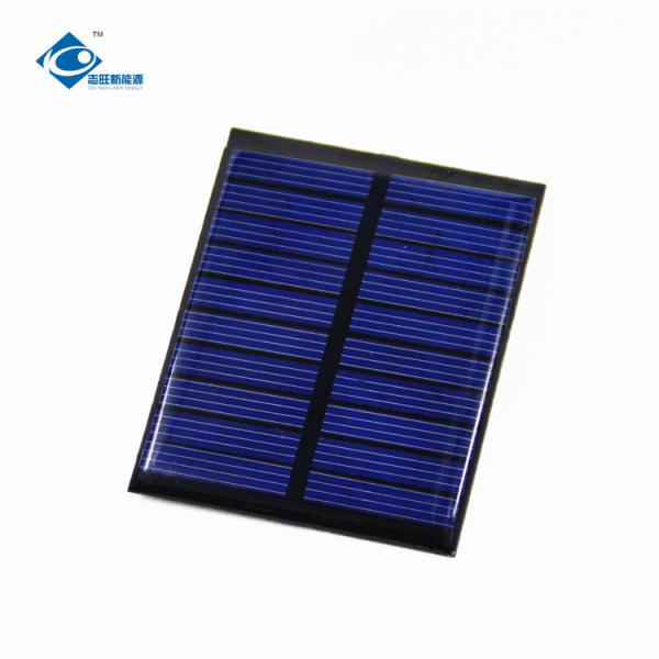 Quality 5V Strip PET Solar Photovoltaic Panel ZW-6855 Mini Portable Solar Panels 0.5W Epoxy Solar Panel for sale