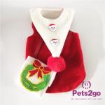 Blueberry Pet Vintage Holiday Christmas Reindeer Dog Sweater - Matching Dog