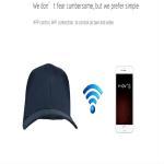 Remote Control Hidden Camera Hat To Photograph Film Video For Sports