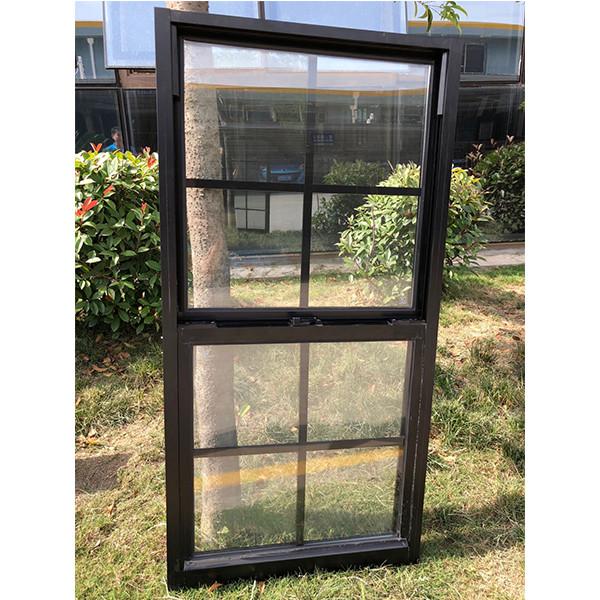 Buy cheap Black Sash Hung Single Pane Vinyl Windows 58mm Aluminum Alloy from wholesalers