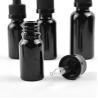 Buy cheap Matte Frosted Black Essential Oil GLass Bottle With CR Dropper Cap Bottle from wholesalers