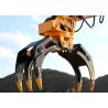 Buy cheap Q345B Excavator Peel Grab Steel Scrap Grapple 360 Degree Rotation Hydraulic from wholesalers