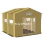 Buy cheap Wind Resistant Airtight Inflatable camping Cube Tent For 5 Person from wholesalers