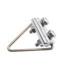 OPGW Optical Figure 8 Cable Suspension Clamp With Steel Messenger