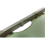 Hospital Aluminum Alloy 160Kgs Ambulance Emergency Folding Stretcher