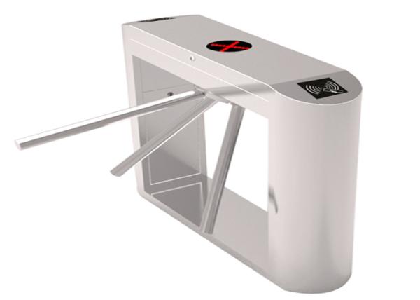 Buy cheap 304 Stainless Steel Tripod Turnstile Gate , Stadium / Supermarket Turnstile from wholesalers