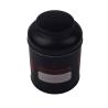 Buy cheap Vintage Round Tea Caddy Tin 90*120mm Tea Tin Canister With Lid And Embossing Logo from wholesalers