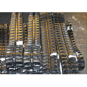 Buy cheap 50 Links 250mm Wide Dumper Rubber Tracks With 72mm Pitch from wholesalers