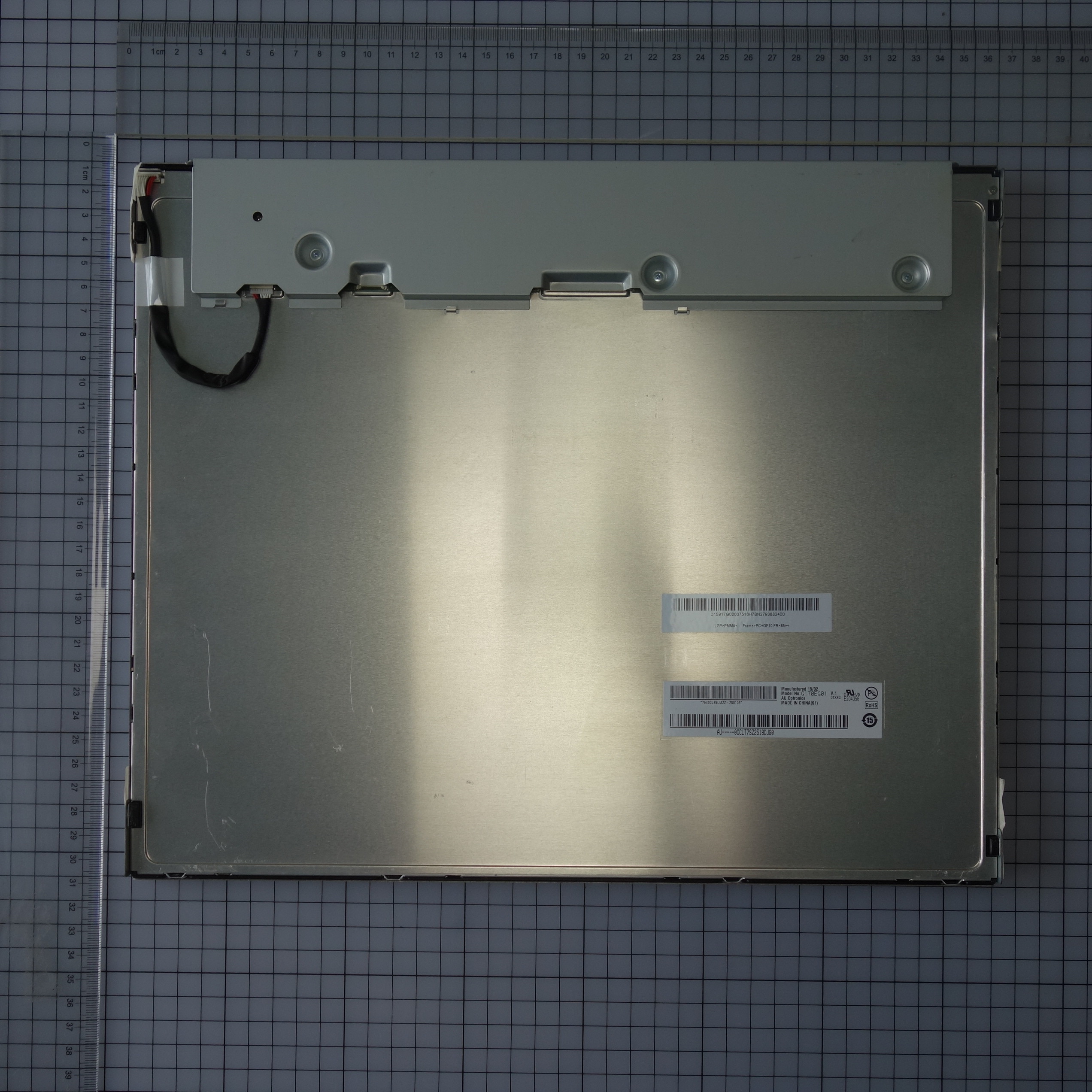 17" 1280×1024 G170EG01 V1 LCM AUO LCD Display Panel
