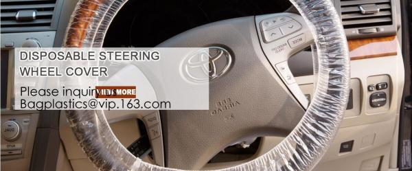 Car Steering Wheel Cover For Universal Disposable Plastic Covers,eavy 4 mil 100%
