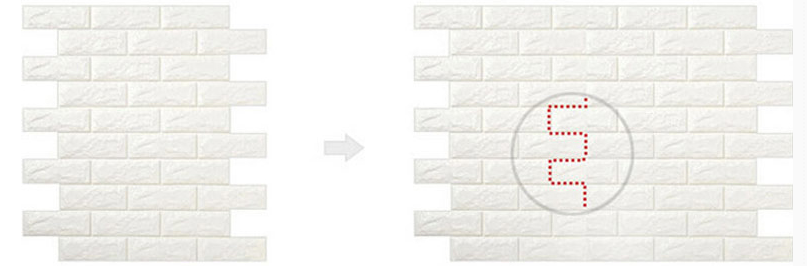 DIY Self Adhesive EVA Foam Wallpapers 3D Brick Wall Stickers for Modern Living Room Decor and Waterproof TV Background