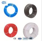 Double Wall Plastic HDPE Corrugated Pipe Blue Black