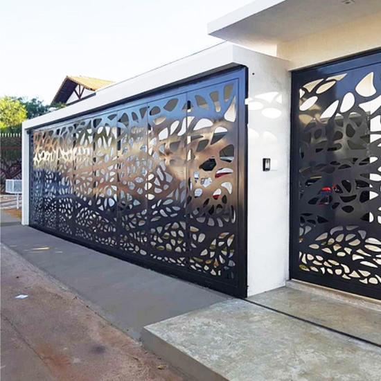 Buy cheap 6x8 3d Fireproof Aluminium Privacy Fence Colorbond Lightweight from wholesalers