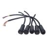 Buy cheap 14 Pin Contact M20 Waterproof Cable Assemblies For Logistic Device from wholesalers