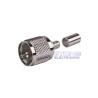 Buy cheap UHF Male Crimp Coaxial Cable Connectors for RG8 RG58 RG195 RG400 Coaxial Cable from wholesalers