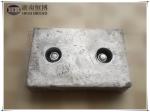 Smooth Surface Magnesium Alloys Sacrificial Anodes 1.7 V Voltage High Potential