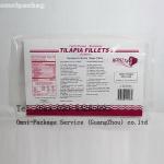 Low Temperture Resistant Frozen Food Bags , Laminated Plastic seafood packaging
