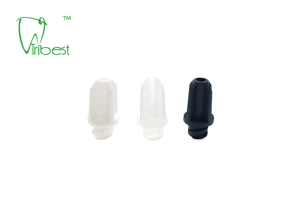 Medical Sterile Luer Lock Luer Slip Dental Syringe Cap Disposable Black White