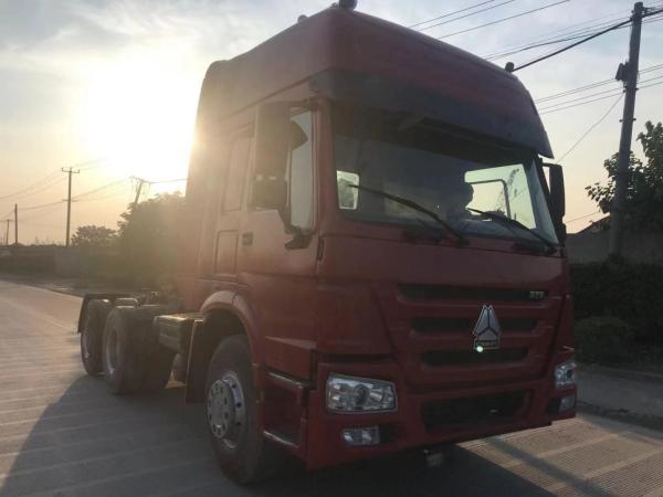 Used Trailer Head HOWO-7 375 in Good Condition with Reasonable Price. Motor