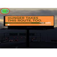 Buy cheap P6 outdoor solid mounted full color steel cabinet LED signage back maintenance product